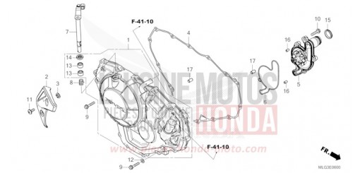 PANNEAU CARTER-MOTEUR D. (CRF1100A/A2/A4/AL/AL2/AL4) CRF1100A2N de 2022